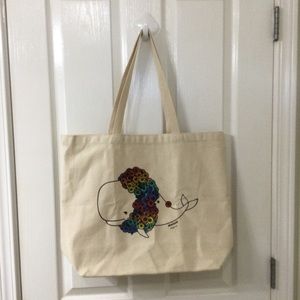 Hawaii Mahalo whale canvas tote new without tags